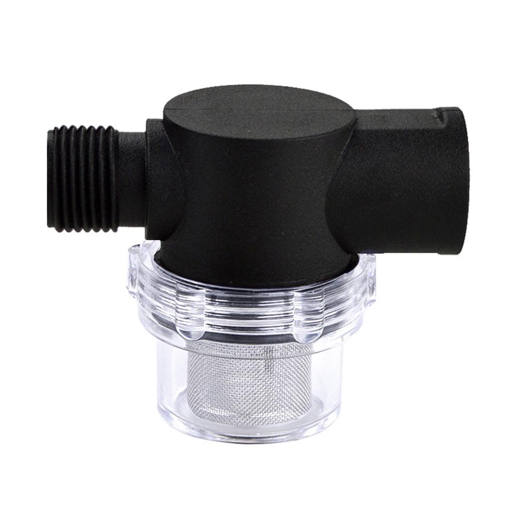 2шт 1/2-дюймовый фильтр для водяного насоса с накручивающейся трубой Npsm на входе/выходе с сетчатым фильтром из нержавеющей стали 50 ячеек для морского автофургона