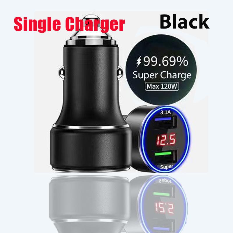 5 In 1 Usb Car Charger 3.0 Quick Charge 150w Super Fast Charging Adapter For Xiaomi Samsung Iphone 13 12 11 Pro Max Ipad Phone