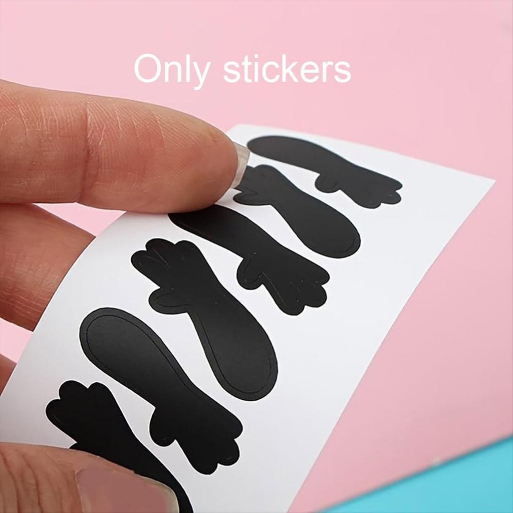 BHBL 60PCS Funny Outlet Cover Decal Wall Outlet Sticker Pretend Electrical Outlet Sticker Hand Outlet Decals Wall Decal Gag