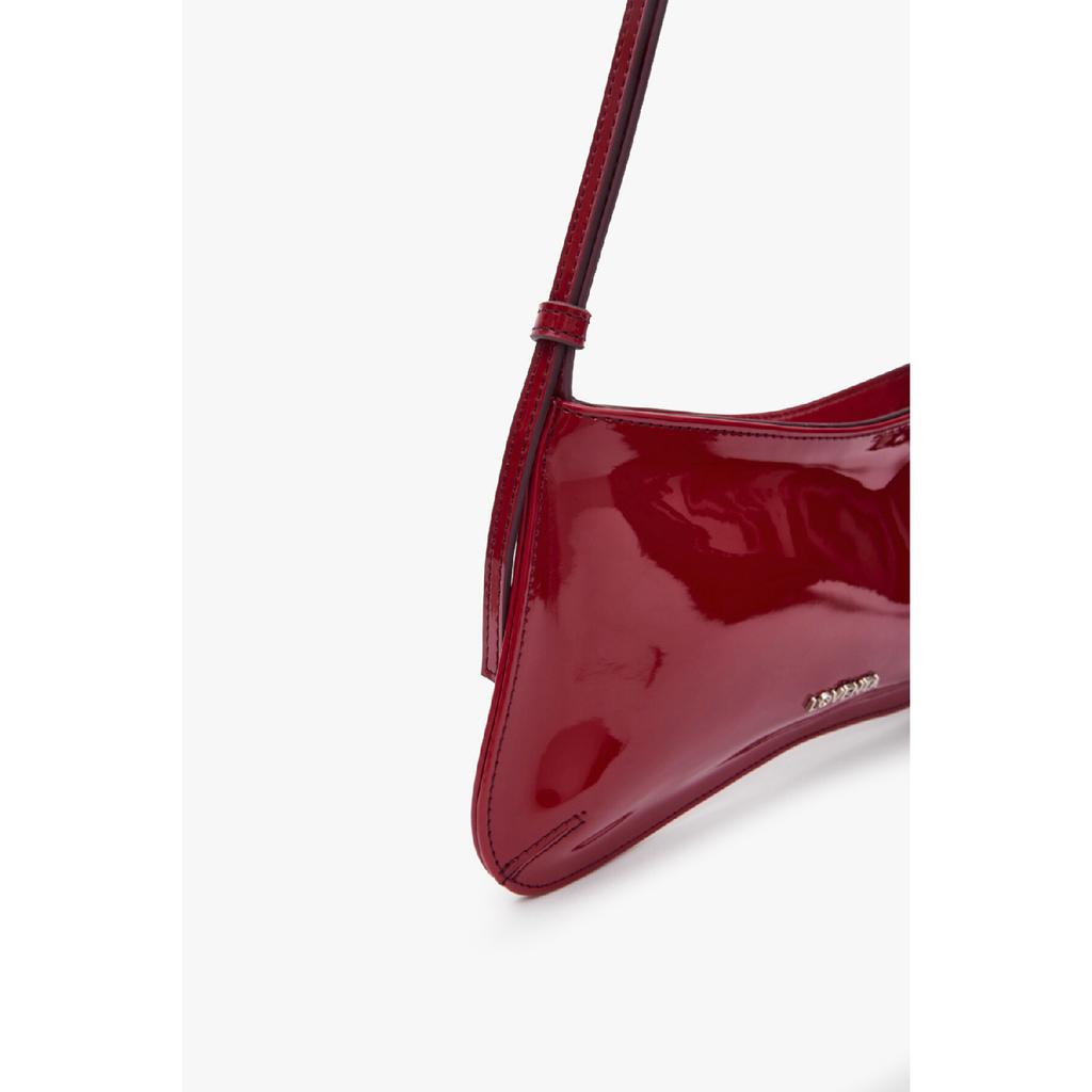 Сумка через плечо с поясом Темно-Бордовый Красный Eleanor