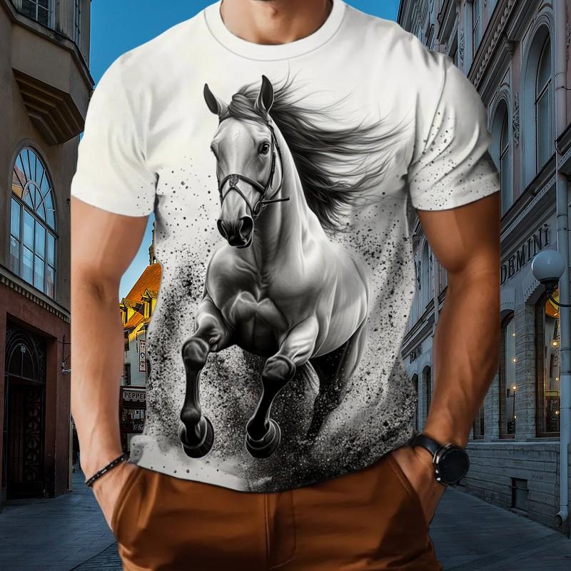 Мужская рубашка с животными, впечатление 3D HD, курта манги, гола-О, блузка повседневного криативного дневника, персонализированная мода, версия, нова