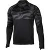 Half-Zip Thick Football Sports Long Sleeve Sweatshirt Men Sweatshirt Black BQ5829-010