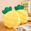 Творческий ананас фрукты кукла мягкая симпатичная растительная плюшевая игрушка дети мультфильм фрукты мягкие подушки игрушки подарки на день рождения для детей