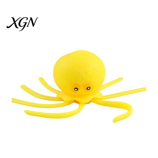 Squeeze Toy Whale Shape Slow Rebound Decompression Soft Tactile Bright Color Stress Relief Ball Desktop Ornament Relaxation