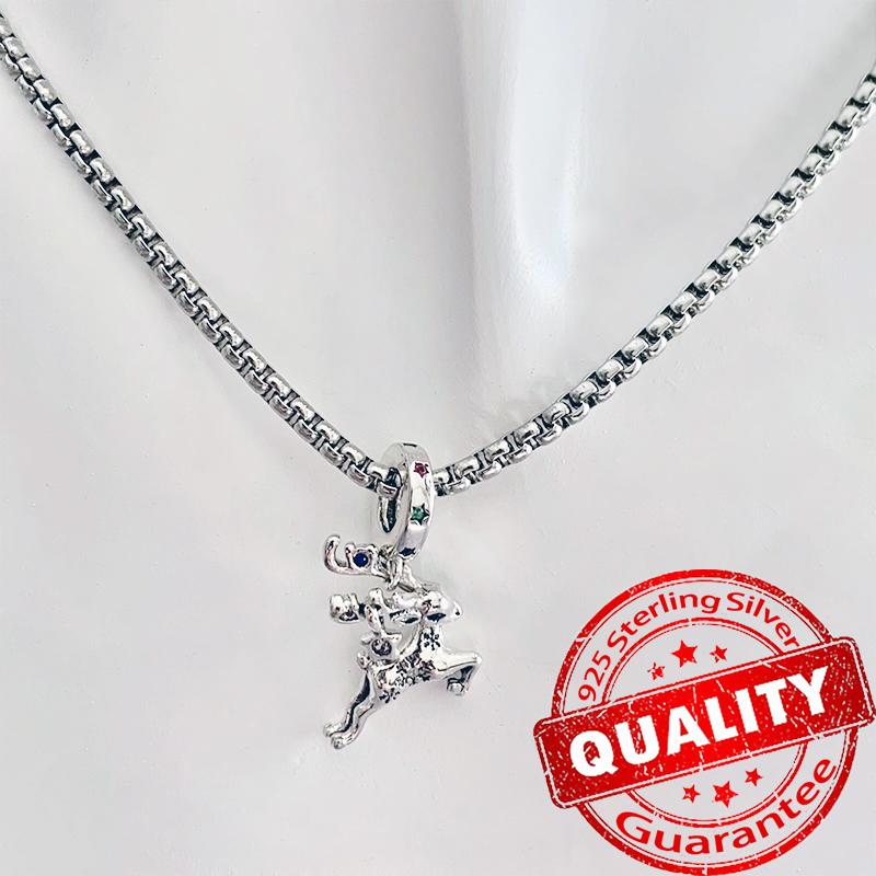 С Рождеством Медный Снежинка Сани Рождественская Елка Лось Колокольчик Подвеска Подходит для DIY Браслет Ожерелье Праздничная Вечеринка Подарок