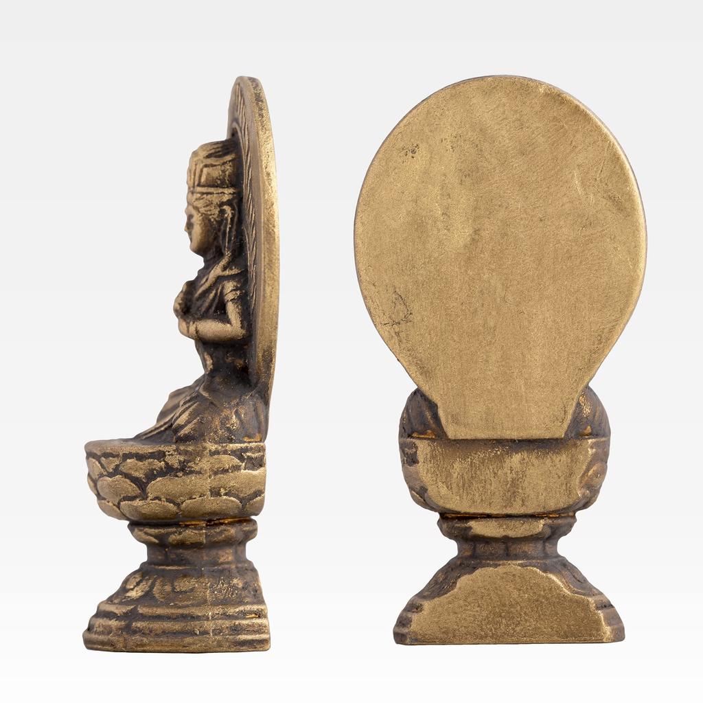 Статуя Будды Дайнити Нёрай Буддист Кейаки Ватанабэ Прототип в Год Двенадцати Зодиак Хранитель Зодиак Зодиак Такаока Медная посуда Дайнити