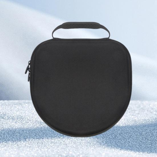 Дорожный чехол для наушников с ручкой, мягкая подкладка, двойная молния, ударопрочный, устойчивый к ударам, чехол для хранения беспроводной гарнитуры Airpods Max