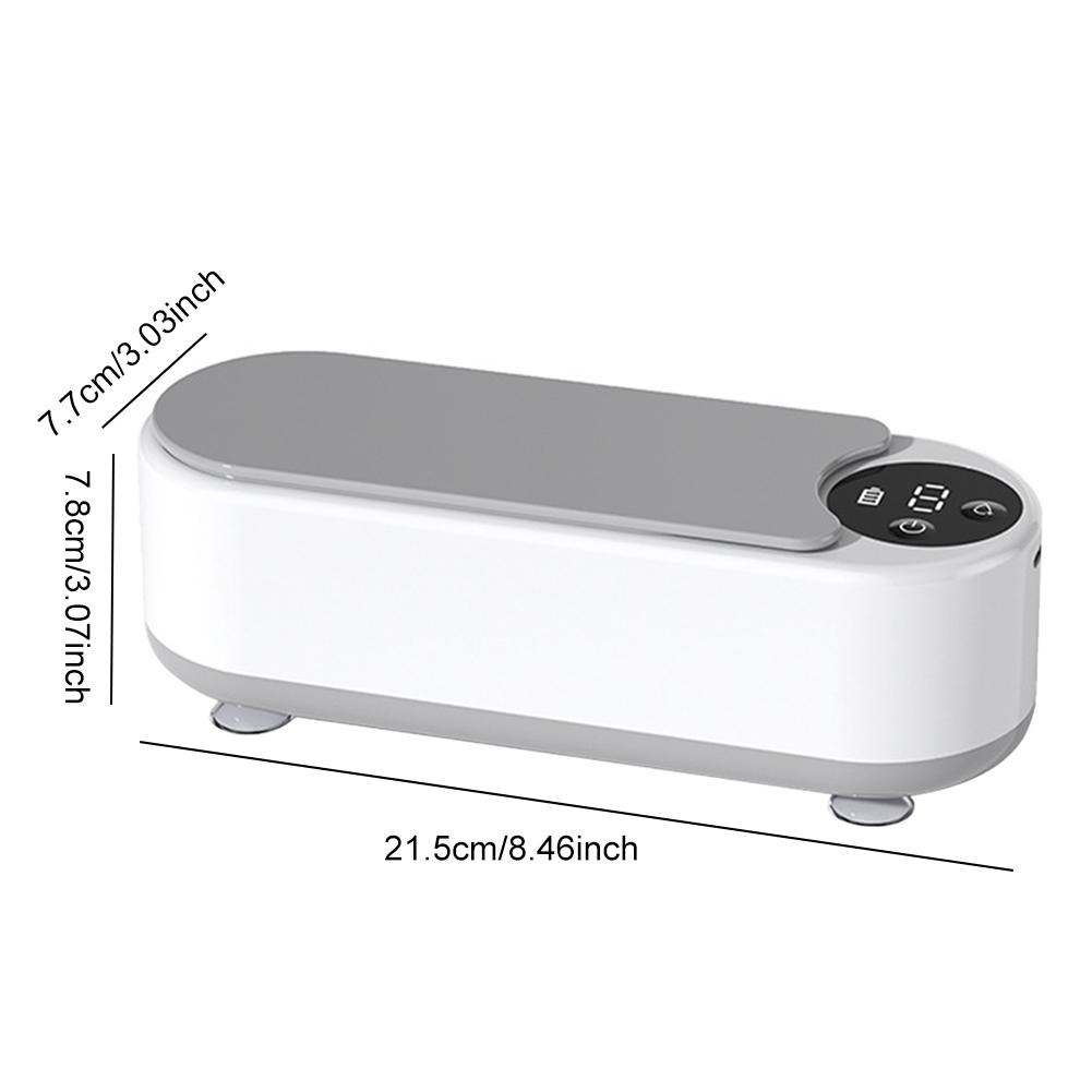 Ultrasonic Jewelry Cleaner Rechargeable Cleaning Machine Glasses Cleaner for Eyeglasses Rings Necklaces Denture
