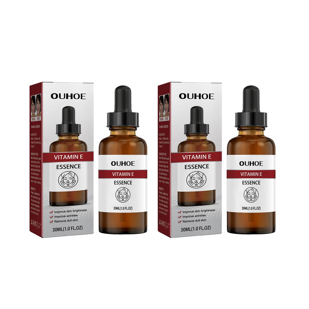 Сыворотка для лица с витамином E Уменьшение тонких линий Осветление Подтяжка Увлажнение Устранение тусклости Антиоксидантное восстановление Уход за кожей лица