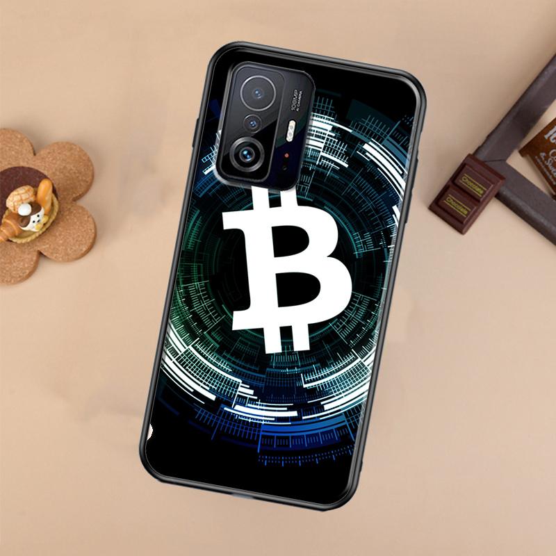 Кейс для телефона с биткоинами для Xiaomi POCO X7 Pro X3 X5 X6 F3 F5 F6 M6 Pro 11T 12T 13T 14T Pro 13 14 Ultra Чехол