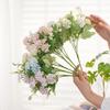 Букет искусственных цветов гортензии 9 голов Искусственный цветок гортензии со стеблем Поддельные гортензии Цветочная композиция для декора дома, свадьбы, вечеринки
