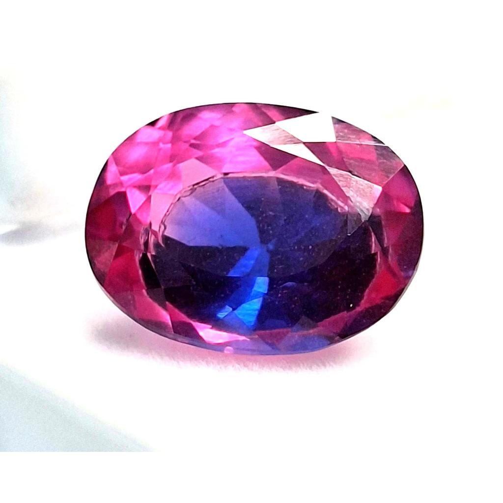 Oval Cut Natural Bi-Color Pitambari Sapphire 16-18 Ct Stunning Loose Gemstone