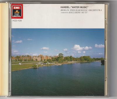 CD БЕРЛИНСКИЙ ФИЛГАРМОНИЧЕСКИЙ ОРКЕСТР Гендель Музыка на воде TOCE4017 1997 Япония Классическая Б/У