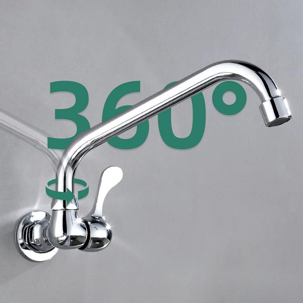 Кухонный кран очиститель воды однорычажный кран для раковины вращающийся одинарный кран для холодной воды латунный настенный кухонный кран