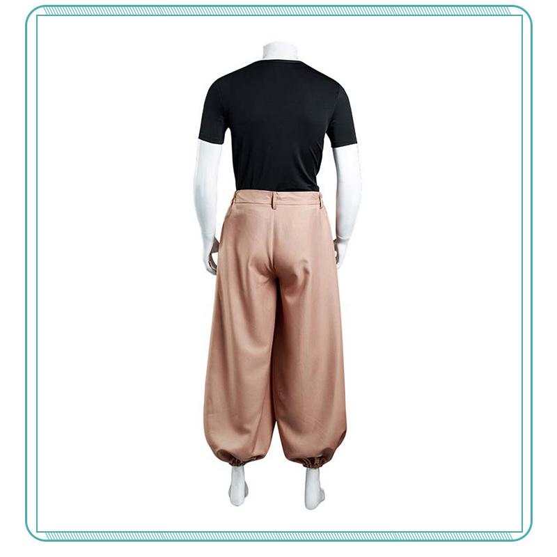 Аниме Jujutsu Kaisen Fushiguro Toji Косплей Костюм Aldult Унисекс Брюки Парик Хэллоуин Rave Combat Fushiguro Косплей Костюмы