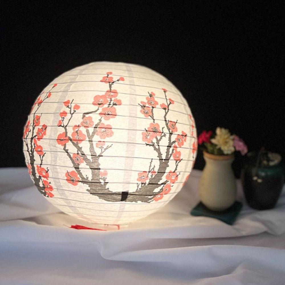 Абажур Бумажный Фонарь Круглый Подвесной Фонарь Шар Праздничные Принадлежности Бумажный Фонарь Новый Год