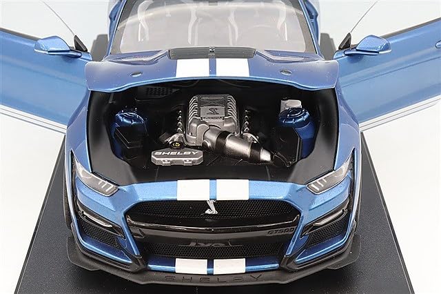 Ixo Ford Mustang Shelby GT500 2022 Blue Metallic 1/18