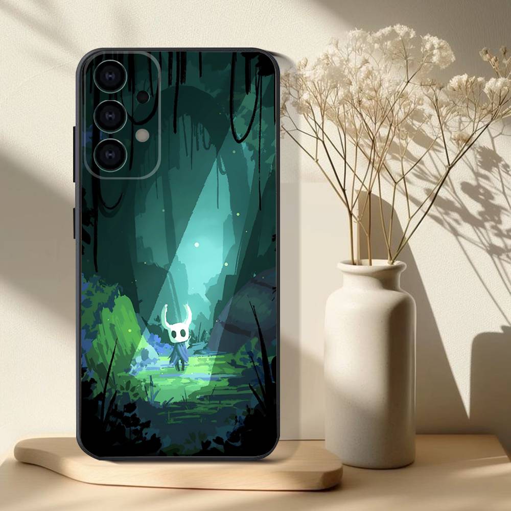 Чехол для игрового телефона H-Hollow K-Knight Для Samsung S25,S24,S21,S22,S23,S30,Ultra,S20,Plus,Fe,Lite,Note,10,9,5G Черный