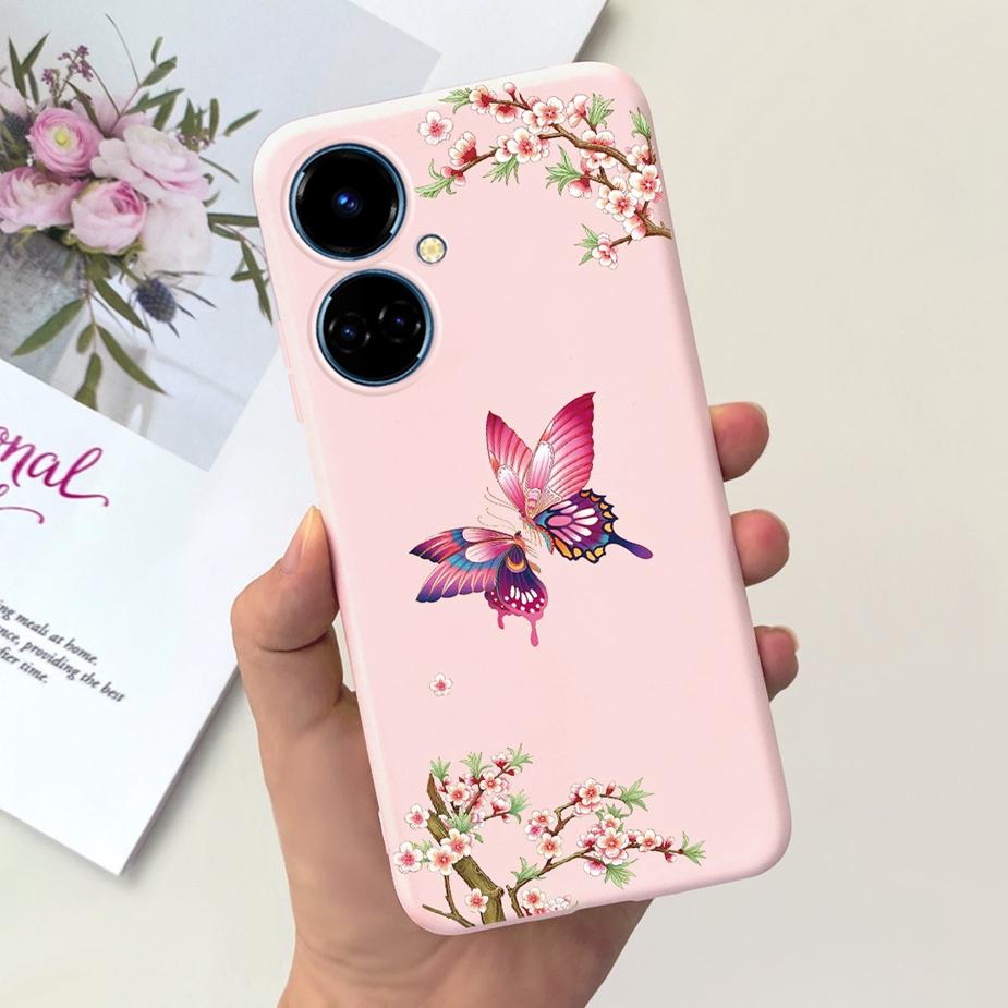 For Tecno Camon 19 Pro Case Camon19 Neo Cute Dinosaur Cartoon Cover Soft Phone Case For Tecno Camon 19 Neo Camon19 Pro 5G Bumper