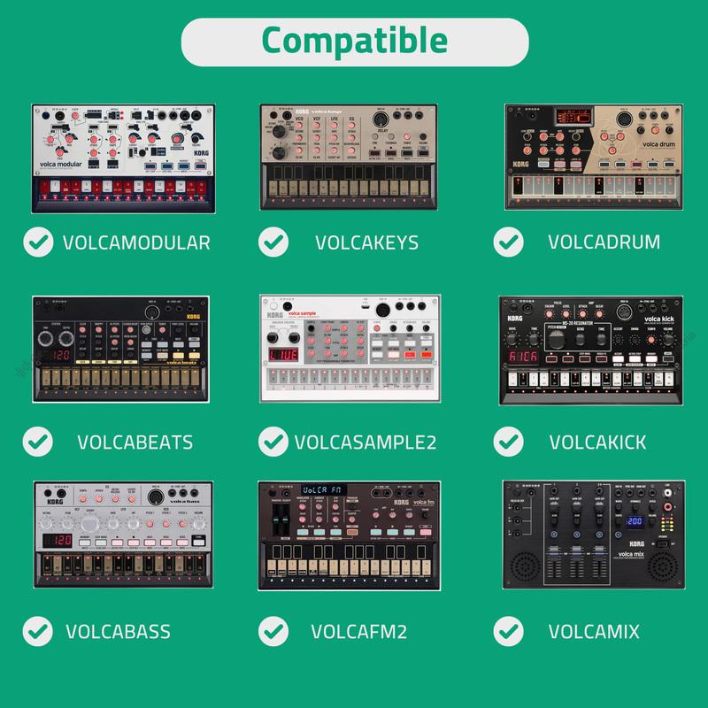 Кейс для переноски аудиоинтерфейса Geekria, Совместим с Korg Volca Drum / Volca Keys / Volca Beats / Volca FM2 / Volca Sample 2