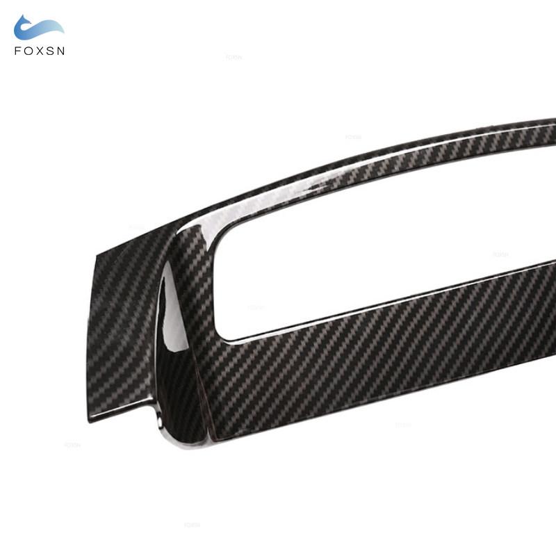 Автомобильные аксессуары с левым рулем, ABS, узор из углеродного волокна, панель приборной панели, нижняя крышка, накладка для Mercedes Benz S class W221 2008 -