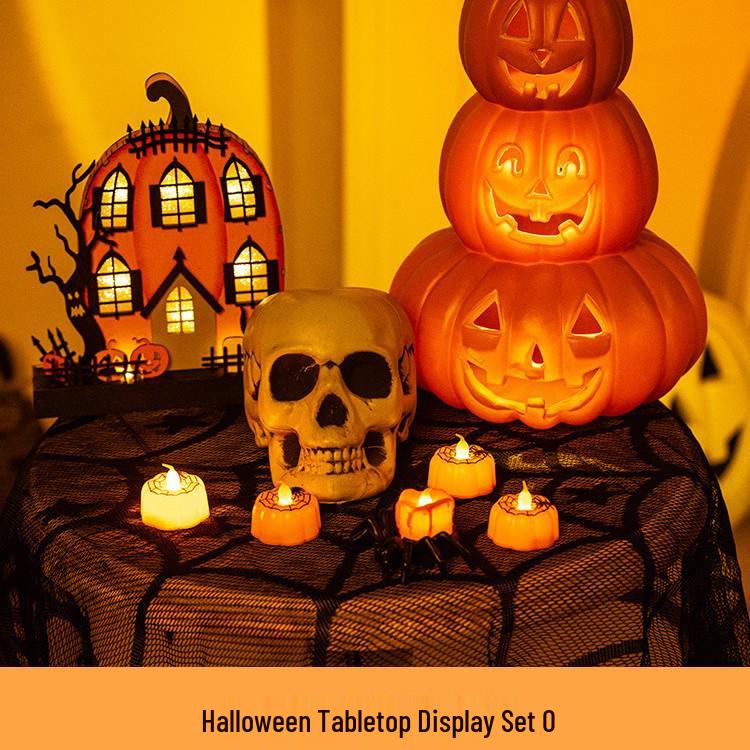Светящийся тыквенный фонарь на Хэллоуин Набор для украшения вечеринки