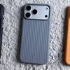 Магнитный матовый чехол для телефона Apple 17 ProMax, совместим с 16 Pro, из PC под песчаник, противоударный защитный чехол