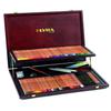 Lila Colored Wood 78 Colors Oil-Based Pencils, Polycolor, Box, L2004200,