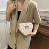 Сумка Модная Сумка на плечо Креативная Любовь Женская Сумка Маленькая Свежая Бант Цепь Сумка под мышкой