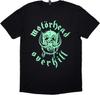 Футболка с текстом песни Motorhead Overkill