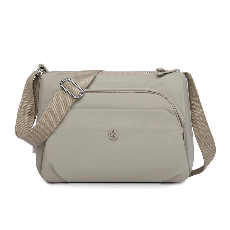 Simple Summer New Solid Color Shoulder Bag Women's Light Casual Outdoor Small Square Bag Fashion Commuter Messenger Bag