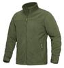 Fleece Jacket Military Cold Weather Jacket Work Wear Tactical Jacket Survival Game Hunting Jacket Thermal Green Green XL [KEFITEVD] Men's