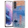 Чехол для телефона с картиной Винсента Ван Гога «Звездная ночь» для Samsung A16 A17 A26 A36 A37 A56 A57 A12 A22 A32 A52S A07 A06 A02S A72 Ga