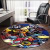Transformers Print Round Rug, Washable Floor Carpet, For Entryway Dorm Laundry Room Office Study, Home Decor Birthday Christmas Gift