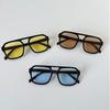 Big Frame Square Sunglasses UV400 Retro Eyewear Lightweight Pilot Sun Glasses  Outdoor