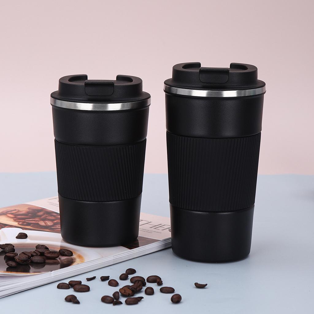 Stainless Steel Coffee Cup Portable Double-layer Vacuum Cup Business Accompanying Water Cup