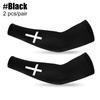 1 Pair Cooling Arm Sleeves - Uv Protection & Compression For Sports (Football/Baseball/Cycling) - Christian Youth & Adult Sizes