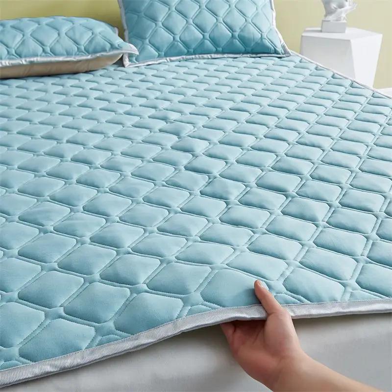 Ультрамягкий складной хлопковый матрас, складной матрац из натурального латекса, полная матримониальная камера