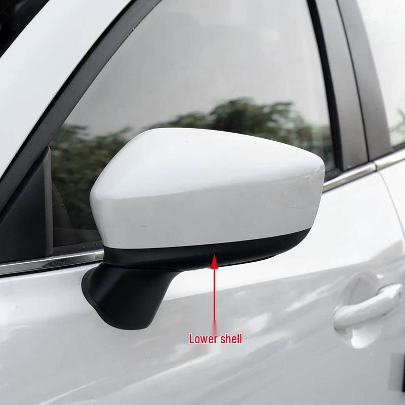 Мазда 3 Аксела (2014-2017) Замена нижней крышки зеркала заднего вида