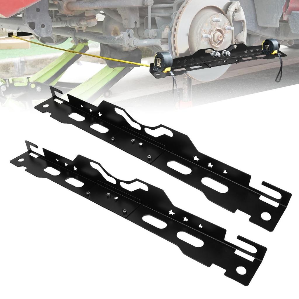 Wheel Alignment Tool Plates Iron Accurate Msurement Secure Anti Drop   Wheel Toe Alignment Tool for Car Sedan SUV