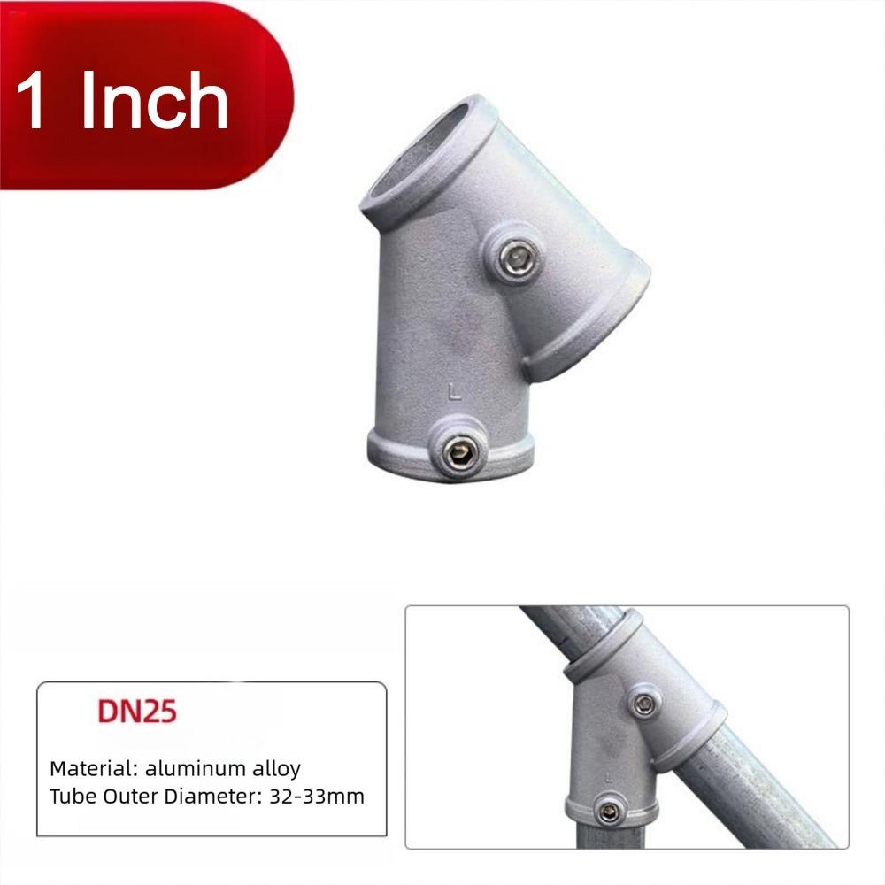 1\2''/3\4"/1'' Frame Fasteners Fixed Buckle Circular Pipe Connector Pipe Fitting Connector Pipes