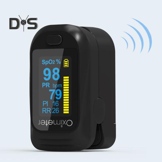 Измеритель кислорода в крови с цифровым дисплеем индекса PI, высокоточный, безболезненный для пальцев, портативный оксиметр для измерения насыщения крови кислородом