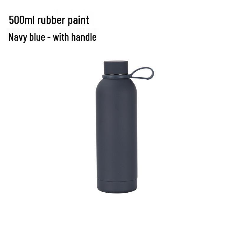 Термос из нержавеющей стали 750 мл - Портативный, Матовый, с узким горлышком, для занятий спортом на открытом воздухе и автомобилей