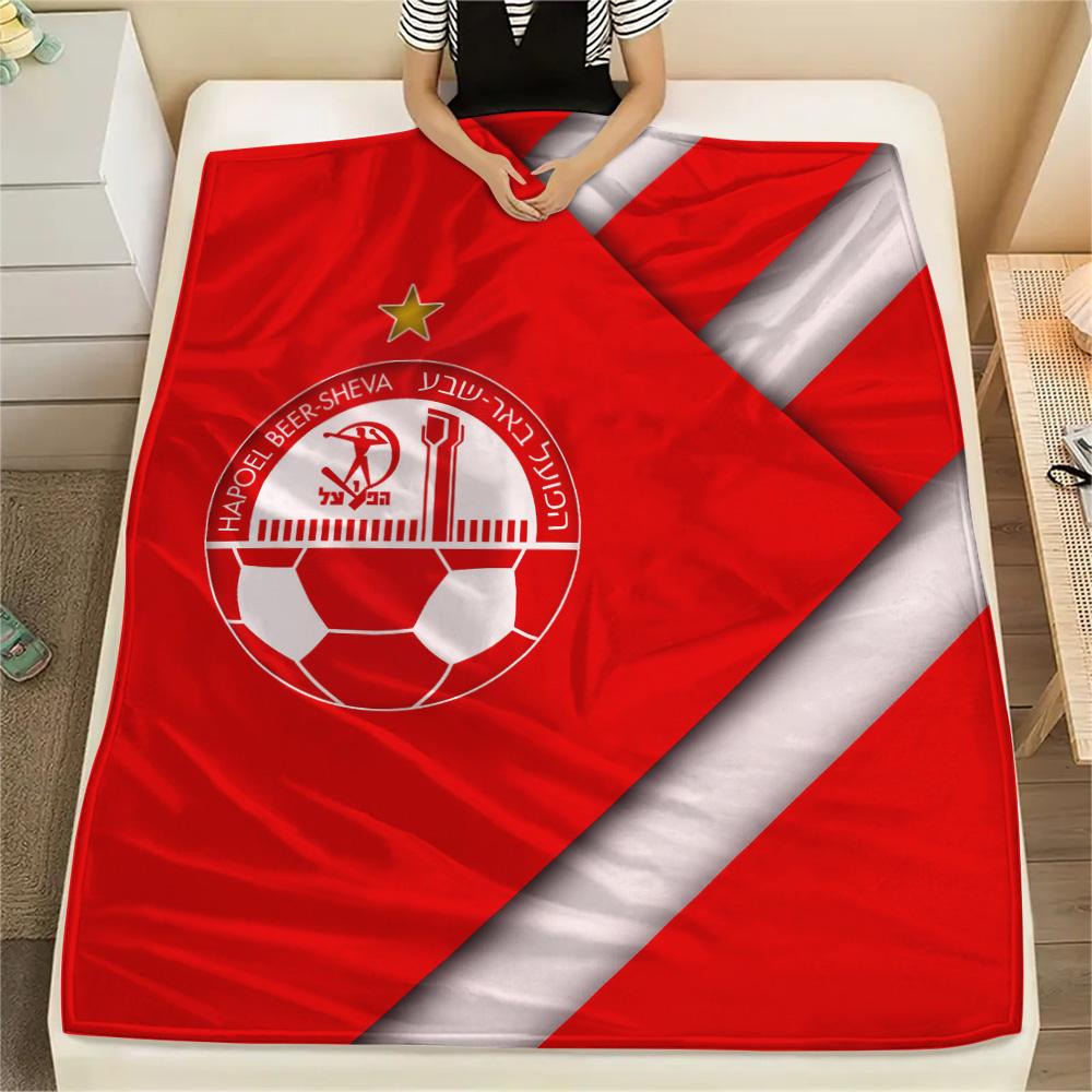 Bnei Brak Workers Football Club  Print Flannel Blanket, High quality Comfortable for All Seasons, Home Decor, Warmth and Comfort