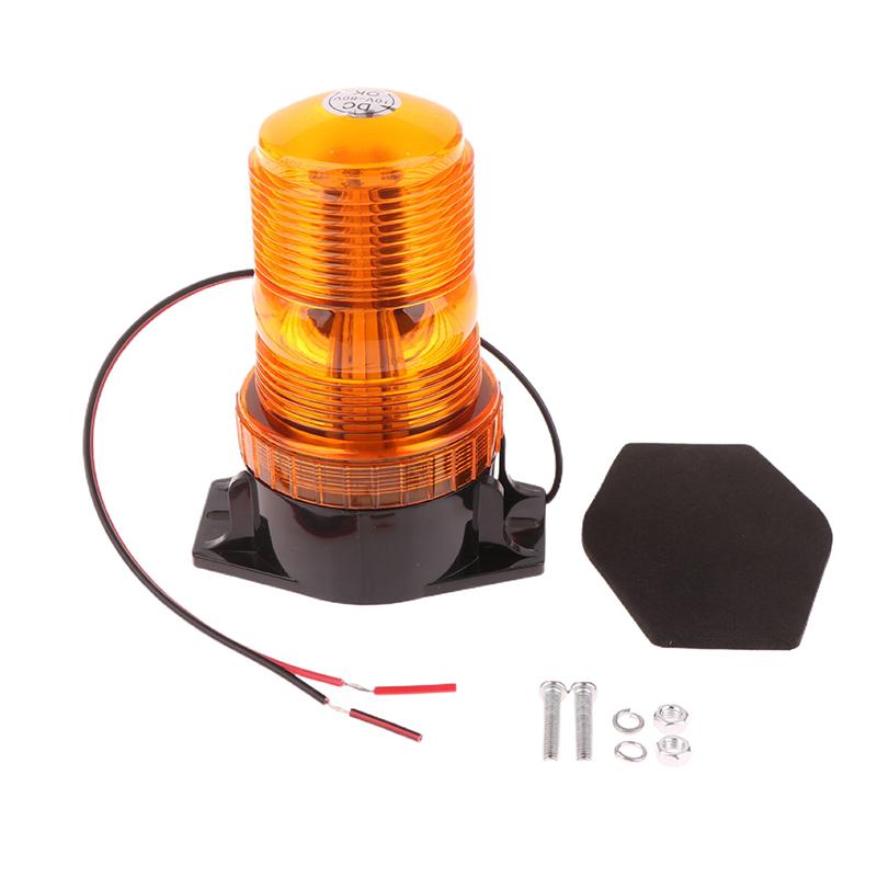 10-80 В 30 светодиодов высокой мощности аварийный предупреждающий мигающий световой маячок для погрузчика школьного автобуса синий красный белый желтый