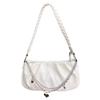 Small Fresh Cloud Underarm Bag Niche Design Pleated Shoulder Bag Women's Crossbody Texture Chain Woven Handbag