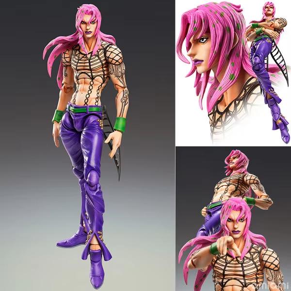 Jojo'S Adventure Superimage Bruno Kujo Jotaro Apaki Movable Action Figure - Collectible Shouban Model Toy