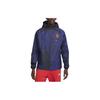 Logo Hooded Jacket Men Jackets Dark-Blue DN1081-010