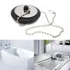 Kitchen Sink Drain Plug Rubber Sink Strainer Stopper Bathroom Tube Sink Drain Stainless Steel 1 PC DropShipping