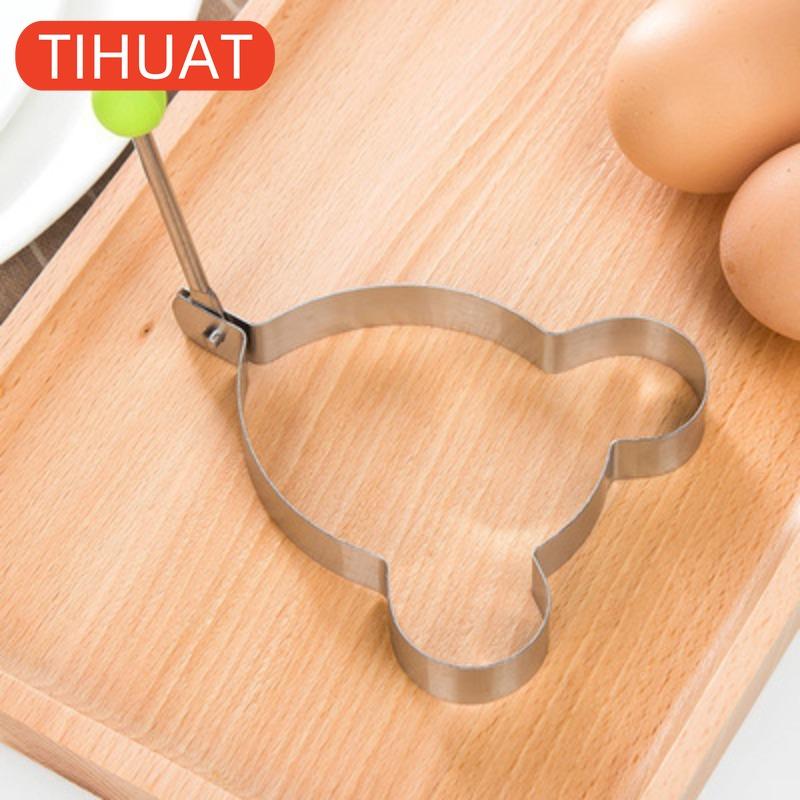 Формирователь блинов из жареного яйца, форма для яиц из нержавеющей стали, круглая форма в форме сердца